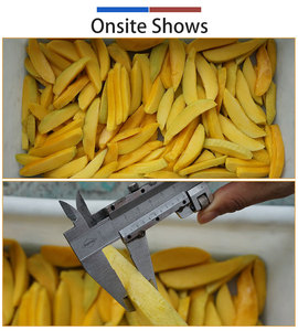 Machine automatique de pelage et de découpe de mangues, équipement de traitement de fruits à grande vitesse, moteur en acier inoxydable 304 - Product Image 4