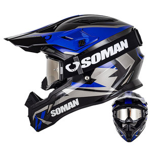 Cascos <span class=keywords><strong>de</strong></span> Motociclismo para <span class=keywords><strong>Descenso</strong></span>, Cascos <span class=keywords><strong>de</strong></span> Seguridad para Motocross, Cascos Integrales para Carreras MTB, Cascos Todoterreno para Motocicleta <span class=keywords><strong>de</strong></span> Montaña - Product Image 1