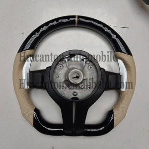 พวงมาลัยคาร์บอนไฟเบอร์หุ้มหนังสำหรับรถยนต์ BMW F10 F30 F90 F01 F02 F12 F13 F90 ซีรีส์ 3 4 5 สินค้าขายดี - Product Image 6