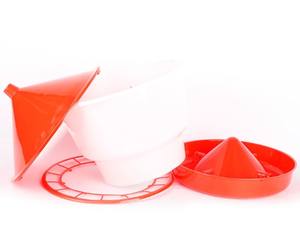 Nouvelle condition 20kg mangeoire à oiseaux en plastique rouge et blanc à l'épreuve des écureuils mangeoires et abreuvoirs pour animaux - Product Image 3