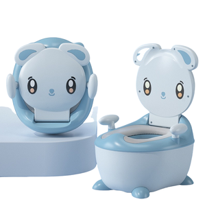 Siège <span class=keywords><strong>de</strong></span> Pot Bébé Pliable et Lavable en Plastique, Motif Animal <span class=keywords><strong>de</strong></span> Dessin Animé Mignon, Style Pratique, <span class=keywords><strong>Housse</strong></span> d'Apprentissage - Product Image 2