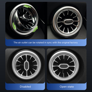 Sistema de iluminación de coche de lujo A/<span class=keywords><strong>B</strong></span>/CLA/GLB/GLA actualización nueva condición con ventilación de CA trasera ambiental y luz de ambiente Interior - Product Image 3
