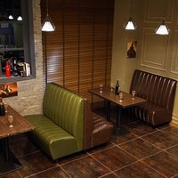 Nouveauté : Ensemble table et 2 chaises de style Hong Kong en acier inoxydable pour restaurant, café, hôtel