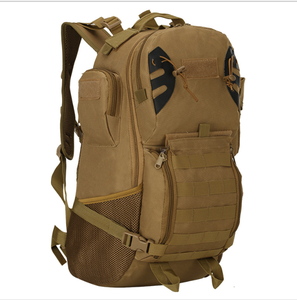 Mochila táctica deportiva para exteriores BP29 de 50 cm de altura, 45L a 55L, con soportes para bastones, nailon 800D impermeable, correa Molle, diseño desierto - Product Image 1