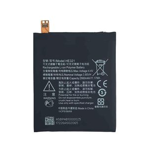 HE321 Batería Original RUIXI 2900mAh para <span class=keywords><strong>Nokia</strong></span> 3,1/<span class=keywords><strong>5</strong></span> TA-1044 para <span class=keywords><strong>Nokia</strong></span> <span class=keywords><strong>5</strong></span> <span class=keywords><strong>Dual</strong></span> SIM (TA-1053 DS) <span class=keywords><strong>5</strong></span> Edición Premium Batería HE321 - Product Image 1