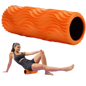 Rouleau de massage en mousse haute densité pour le dos, pour la relaxation des tissus profonds, le massage musculaire, le fitness, le yoga et le Pilates, ciblant les points myofasciaux - Product Image 1