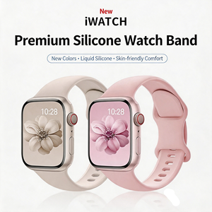Cinturino di Ricambio in Silicone 49mm 46mm per <span class=keywords><strong>Apple</strong></span> <span class=keywords><strong>Watch</strong></span> Ultra 3 2 Serie 11 10 9 8 SE Sport - Product Image 2