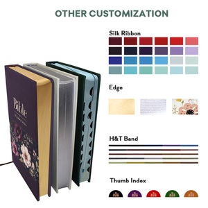 Copertina in Pelle PU Premium per Bibbia Sacra KJV, Stampa Cristiana di Alta Qualità, Resistente e Durevole, Vendita all'Ingrosso - Product Image 4