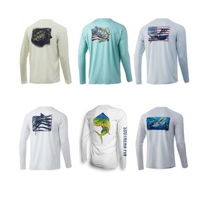 Custom Spf 50 Fishing Hiking Ultrathin Shirt Performance Shirts Poncho Fishing Shirt 4xl - Product Image 1