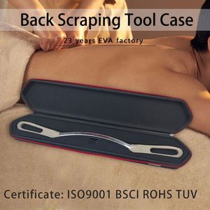 Estuche Protector de Herramientas de EVA de Gran Capacidad, Estuche Médico Rígido Negro de EVA, Estuche Personalizado con Logotipo para Herramientas de Raspado de Espalda de EVA - Product Image 6