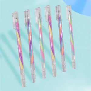 ปากกาเจลสีรุ้งใหม่ปากกาเมจิกสักคิ้ว3สีเครื่องมือทำแผนที่ผิวเขียนคิ้วแบบถาวร PMU - Product Image 3