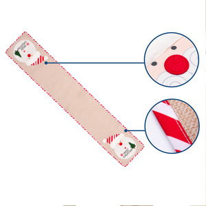 <span class=keywords><strong>Runner</strong></span> da Tavola Natalizio Personalizzato Ychon con Pupazzo di Neve per Feste Natalizie, Decorazione Domestica, Tovaglie e Tappetini - Product Image 6