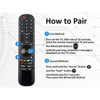 Nuevo reemplazo de control remoto para LG Universal Magic Remote, MR23GA, MR22GA, MR21GA, MR20GA Voice Mouse, OLED