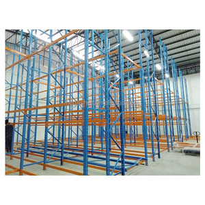 공장 가격 스토리지 스태킹 랙 헤비 듀티 스틸 금속 차고 선반 창고 보관 팔레트 랙 - Product Image 1