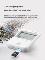 Appareil photo numérique miniature Godox C100 portable avec viseur transparent et écran intelligent