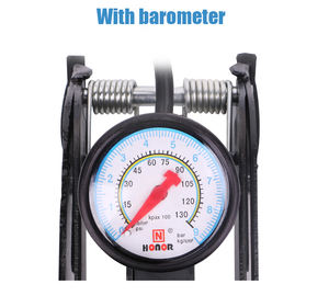 Haute pression pédale vélo <span class=keywords><strong>pompe</strong></span> à Air simple Double cylindre voiture pneu gonfleur <span class=keywords><strong>vtt</strong></span> vélo de route Mini <span class=keywords><strong>pompe</strong></span> pour Scooter - Product Image 6