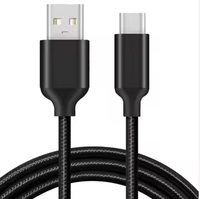 Ucuz Fiyatlı USB Kablosu 0.5M 1M 2M 3M Naylon Örgülü Veri Senkronizasyonu ve Hızlı Şarj Desteği Maks 3A