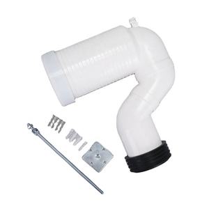 HP103 tuyau de déchets de salle de bain de marque d'eau coude PVC tuyau de Drainage en plastique de toilette/<span class=keywords><strong>WC</strong></span> tuyau de connecteur de casserole de toilette - Product Image 2