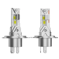 Nouvelle ampoule de phare LED sans ventilateur super lumineuse pour voiture H7 H1 H3 H4 H11 9005 9006
