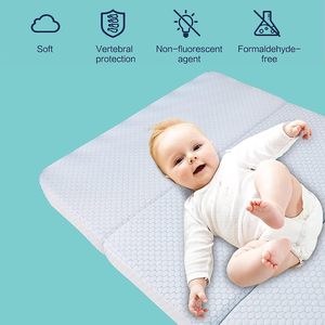Colchoneta para siesta para niños pequeños, colchón <span class=keywords><strong>Tri</strong></span> plegable con funda lavable, 24 pulgadas x 57 pulgadas x 3 pulgadas - Product Image 2