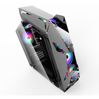 Niu Tou Ying Xun châssis e-sport ouvert classique café Internet forme spéciale pleine tour jeu d'ordinateur grande boîte 360 Stock