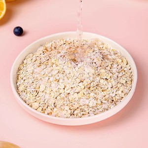 Céréales blanches prêtes à consommer, flocons d'avoine, <span class=keywords><strong>petit</strong></span>-déjeuner nutritif, repas <span class=keywords><strong>complet</strong></span>, repas rapide, riches en fibres (grande quantité) - Product Image 4