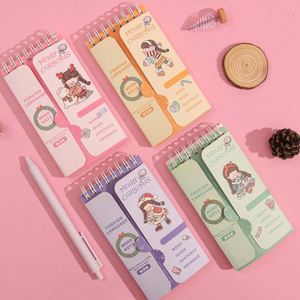 Carnet de notes 2025 « Cœur de Fille » avec couverture en papier pour l'écriture silencieuse en anglais avec vous - Product Image 1