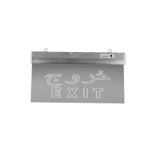 OEM emergency lighting double sided sign letters