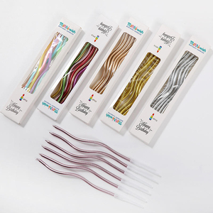 Feux d'artifice froids dorés, bleus et rouges, étincelles portatives, feux d'artifice pour gâteaux et fêtes, pétards en gros, bougies fontaines à étincelles - Product Image 2