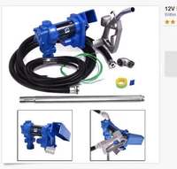 Pompe électrique 12V 20GPM pour carburant essence et gasoil - Distributeur de carburant portable