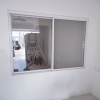 Perfil de Aluminio a Precio de Fábrica, Decoración para Oficina, Hotel, Restaurante Moderno, Ventana Corredera