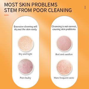 Nettoyant Visage Quotidien Doux Hydratant Anti-Acné Bio à la Vitamine C, Éclaircissant et Illuminateur, Marque Privée - Product Image 3