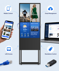 Pantalla Publicitaria Digital Comercial INGSCREEN, Ultra Delgada, FHD, de Pie, para Interiores, Funcionamiento 24/7, para <span class=keywords><strong>Tiendas</strong></span> Minoristas - Product Image 4