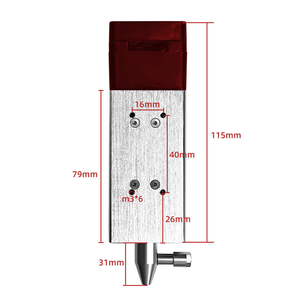 ชุดโมดูลเครื่องแกะสลักเลเซอร์ TTL 80W แสงสีฟ้า 450nm สำหรับตัดไม้ พร้อมหัวฉีดลม ใช้งานง่ายขึ้น พร้อมหัวฉีดลม รุ่น Smarter Tools - Product Image 3