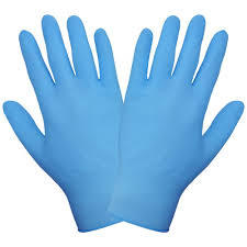 Large nitrile disposable <b>blue</b> gloves nitrile industrial gloves nitrile safety gloves - Product Image 4