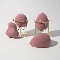 Éponges de maquillage lavables en forme de goutte, multicolores, sans latex, super douces, avec logo personnalisé, pour la vente en gros - Bfsy