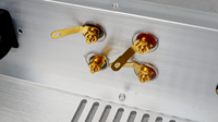 BRZHIFI Prix de gros 2608 Châssis d'amplificateur audio en alliage d'aluminium, boîtier de préamplificateur, boîtier en aluminium argenté