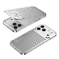Étui diffuseur d'arômes à clipser pour iPhone 17 Pro Max, coque de refroidissement en aluminium de luxe pour Apple 16 Pro, téléphone portable 15, 14, 13