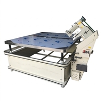 Nouvelle machine à coudre automatique à point de chaînette pour l'ourlage et le bordage des matelas, avec moteur et construction métallique