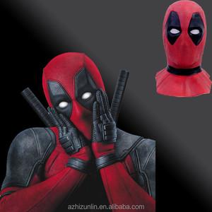 Halloween película soldado muerto fiesta carnaval disfraz <span class=keywords><strong>Marvel</strong></span> personaje <span class=keywords><strong>máscara</strong></span> Cosplay cara completa <span class=keywords><strong>máscara</strong></span> de látex - Product Image 1