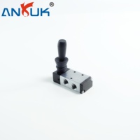 ANRUK 4V320-10 Électrovanne 5 ports AC220V 1/8 BSP 5 ports 2 positions avec suppression des surtensions pour ligne d'assemblage