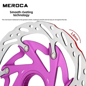 MEROCA XR 140/160mm dağ bisikleti fren balatası merkezi kilit/Centerlock <span class=keywords><strong>Rotor</strong></span> çelik malzeme yol bisiklet fren diski ped boyutu - Product Image 3