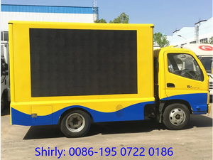New or Used Foton 4x2 Outdoor Waterproof LED Billboard Trucks for Sale in Mexico - Product Image 2