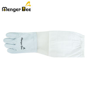 Gants de protection d'apiculture sur mesure de haute qualité en peau de mouton coton Style court garantie de 3 mois nouvel état en gros - Product Image 6