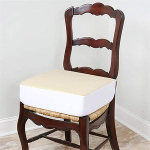 Coussin de <span class=keywords><strong>chaise</strong></span> extra large-<span class=keywords><strong>Rehausseur</strong></span> de siège en mousse de 5 "avec housse amovible et lavable en poly peau de mouton - Product Image 5