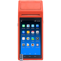 Venta al por mayor 4G Android Mini pantalla táctil sistemas de terminales de caja registradora de mano Pos para restaurante