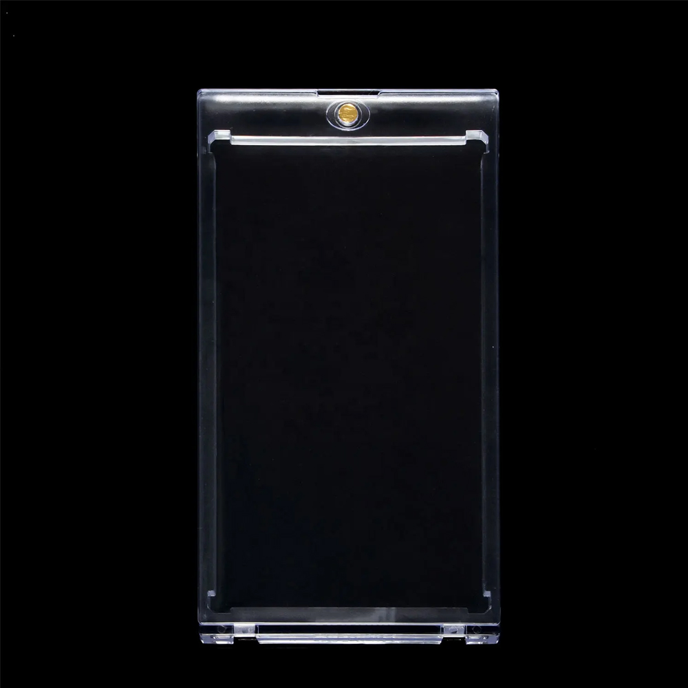 Booster pack magnetic card holder