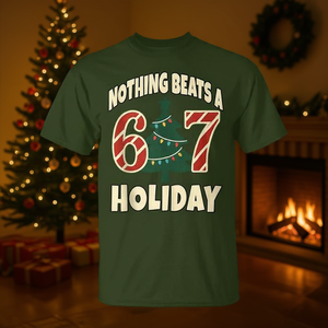 Nada es mejor que una camiseta con meme navideño feo de 67 Holiday Ugly Christmas Meme - Product Image 3