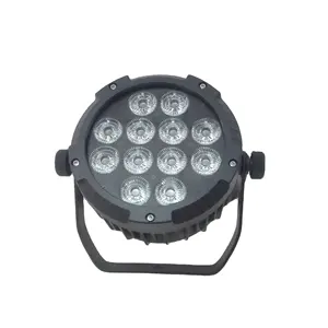 12x18w 6 in 1 5 in 1 4 in 1 RGBWA RGBW Led dalam ruangan lampu Par datar Led