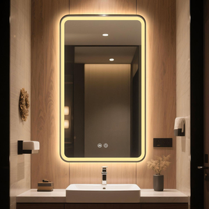 Espejo LED Iluminado de Cuerpo Entero, Rectangular, Grande, Moderno y Personalizado, con Marco de Vidrio, para Salón de Belleza, Peluquería, <span class=keywords><strong>Baño</strong></span> y Vestidor - Product Image 4